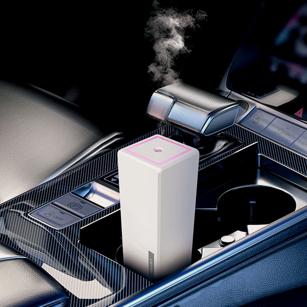 Lenyes LHU02 Küp Tipi RGB Atmosfer Işıklı Nano Sprey Sessiz Hava Nemlendirici - 5