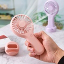 Zore DD5002 Telefon Standlı 3 Kademeli El Fanı - 2