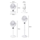 Lenyes LHF10 Dijital LED Göstergeli 5 Kademeli Uzaktan Kumandalı Uzayabilen Gövdeli 10 inç Fan - 8