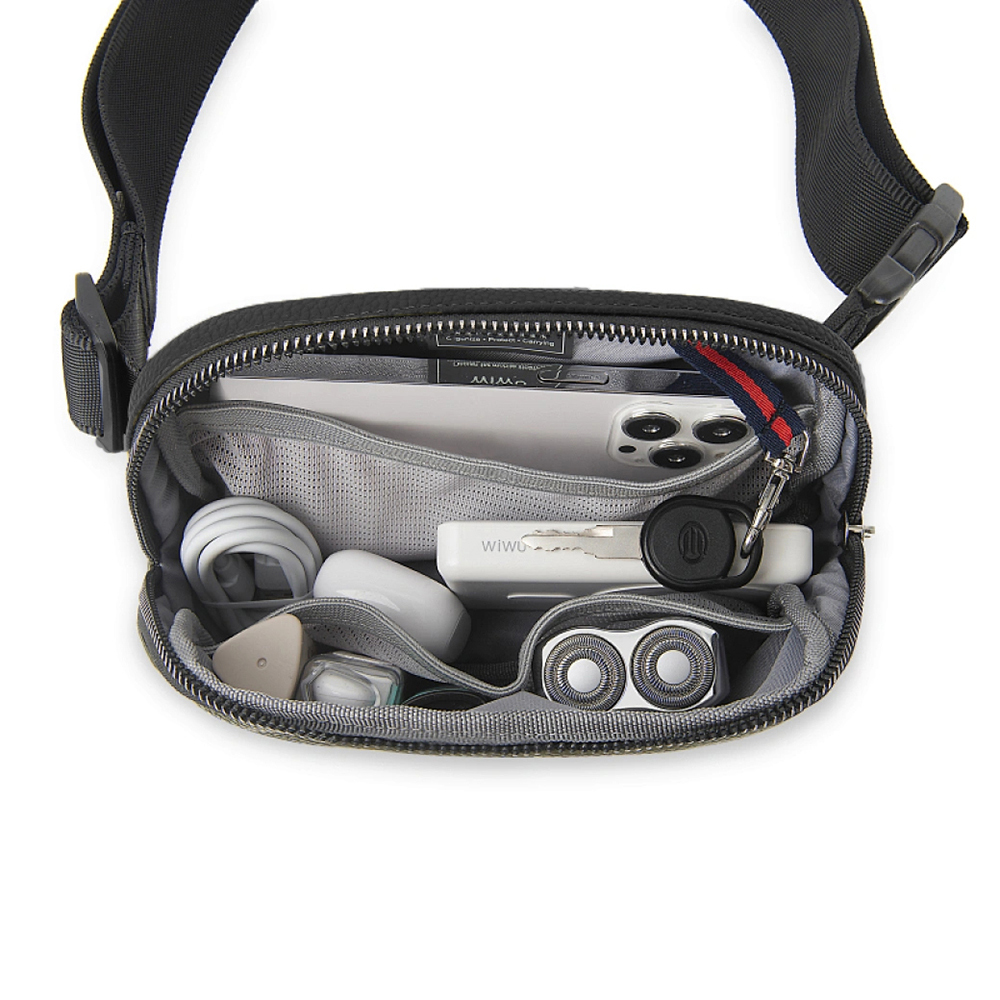 Wiwu Lulu Serisi Çapraz Vücut Askılı Aksesuar Çantası - 5
