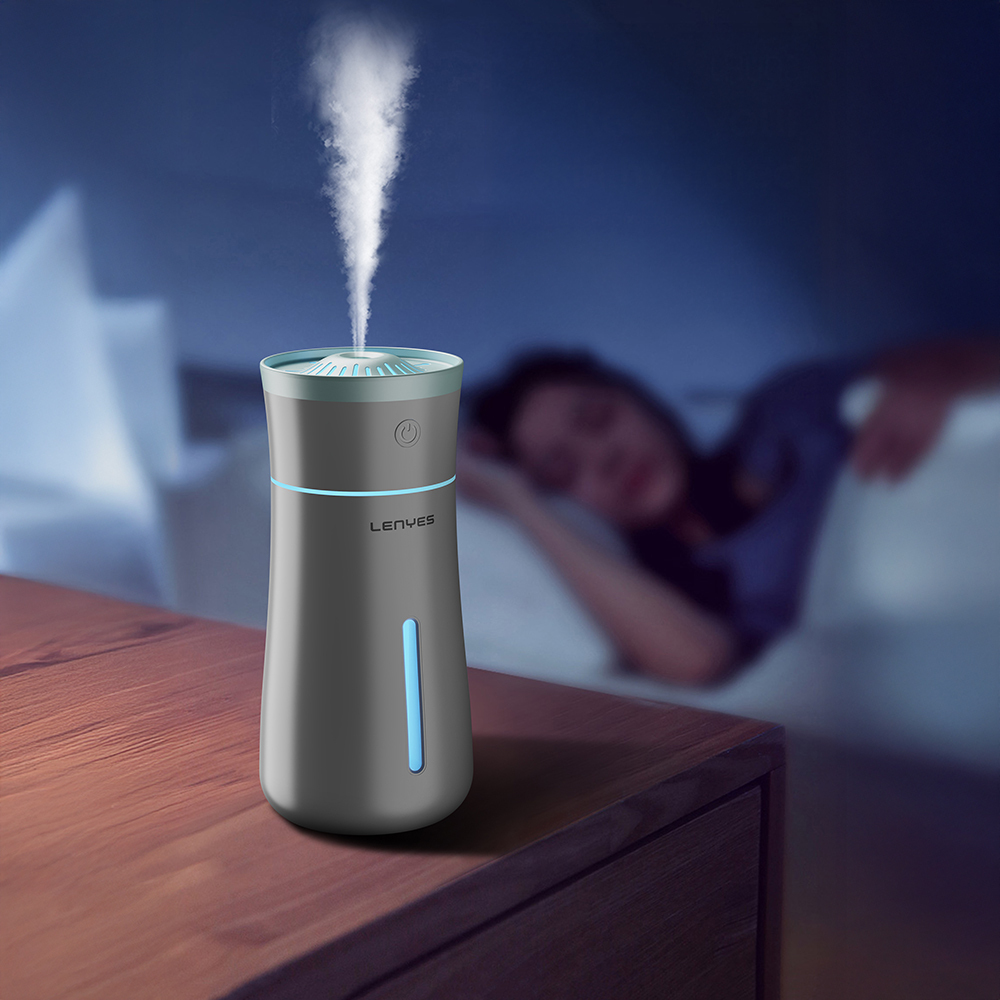 Lenyes LHU03 Vazo Tipi RGB Atmosfer Işıklı Nano Sprey Sessiz Hava Nemlendirici - 5