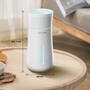 Lenyes LHU03 Vazo Tipi RGB Atmosfer Işıklı Nano Sprey Sessiz Hava Nemlendirici - 6