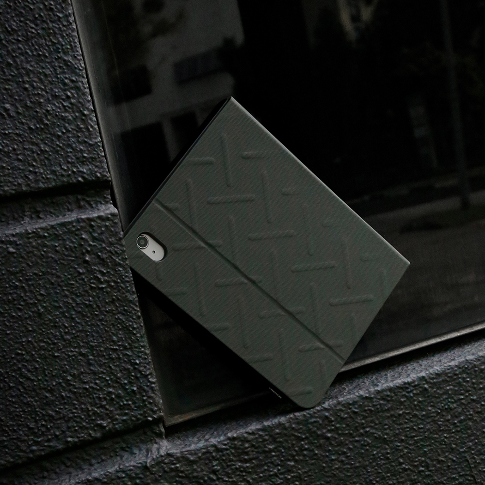 Apple iPad 11.Nesil 2025 Uyumlu Kılıf Skinarma 360 Tam Koruma Standlı Juno Kılıf - 10