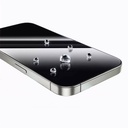 Apple iPhone 15 Plus Uyumlu Wiwu GT-009 Polimer Oleofobik Kaplama Şeffaf Pürüzsüz Temperli Cam Ekran Koruyucu - 2