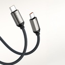 Recci RS35CC Type-C to Type-C PD 65W Örgü Tasarımlı Hızlı Şarj Özellikli Data ve Şarj Kablosu 1M - 1