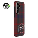 Samsung Galaxy S24 Uyumlu Kılıf Ekose Desenli Youngkit Gezhi Serisi Kapak - 2