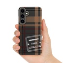 Samsung Galaxy S24 Uyumlu Kılıf Ekose Desenli Youngkit Gezhi Serisi Kapak - 6