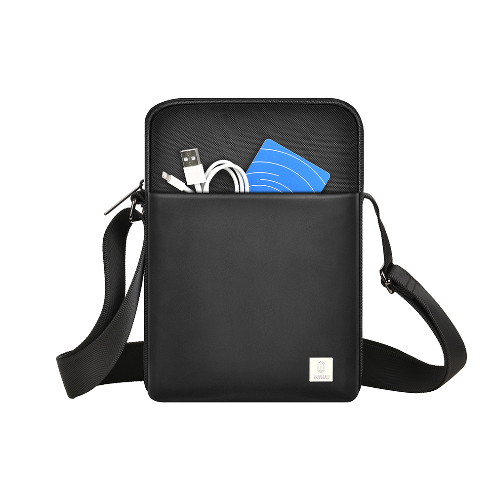 Wiwu Hali Serisi Sling 1680D Su Geçirmez Polyester Kumaş Çapraz Askılı Vücut Çantası - 4