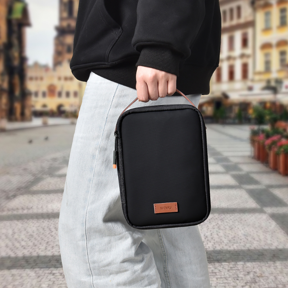 Wiwu Minimalist Çok Fonksiyonlu Su Geçirmez Taşınabilir Polyester Kumaş Seyehat Çantası - 3