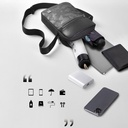 Wiwu Salem Serisi Sling Su Geçirmez Polyester Kumaş Çapraz Askılı Vücut Çantası - 10