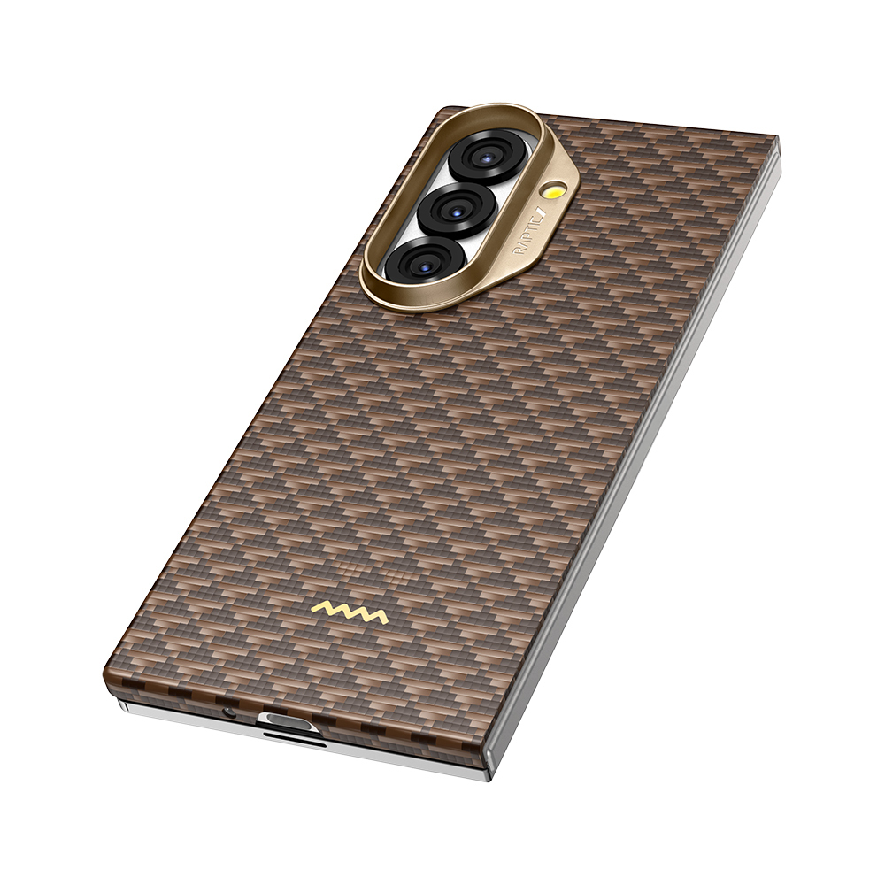 Galaxy Z Fold 7 Kılıf M-safe Şarj Özellikli Raptic Aramid Skin Origin Serisi Kapak - 2