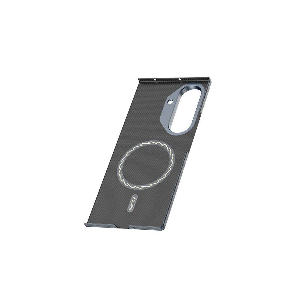 Galaxy Z Fold 7 Kılıf M-safe Şarj Özellikli Raptic Aramid Skin Origin Serisi Kapak - 7