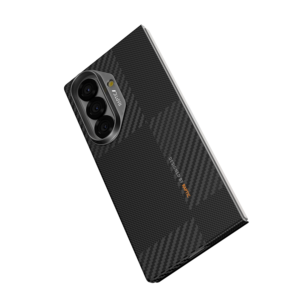 Galaxy Z Fold 7 Kılıf M-safe Şarj Özellikli 600D Metal Kamera Çerçeveli Raptic Aramid Fiber Geotik Serisi Kapak - 2
