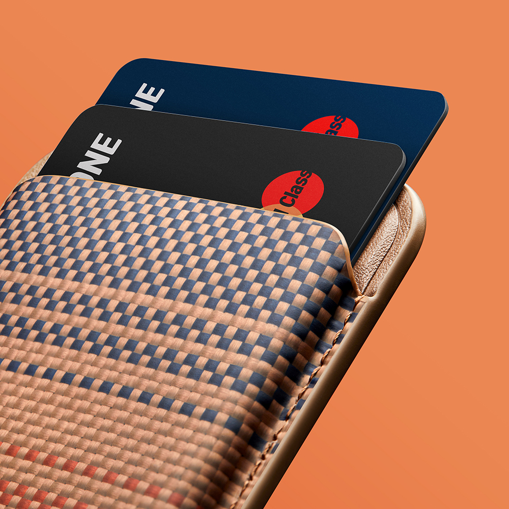 Pitaka Magnetic Woven Serisi Aramid Fiber Magnetik Kartlık - 29