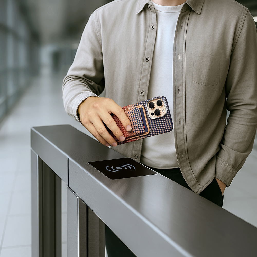 Pitaka Magnetic Woven Serisi Aramid Fiber Magnetik Kartlık - 39