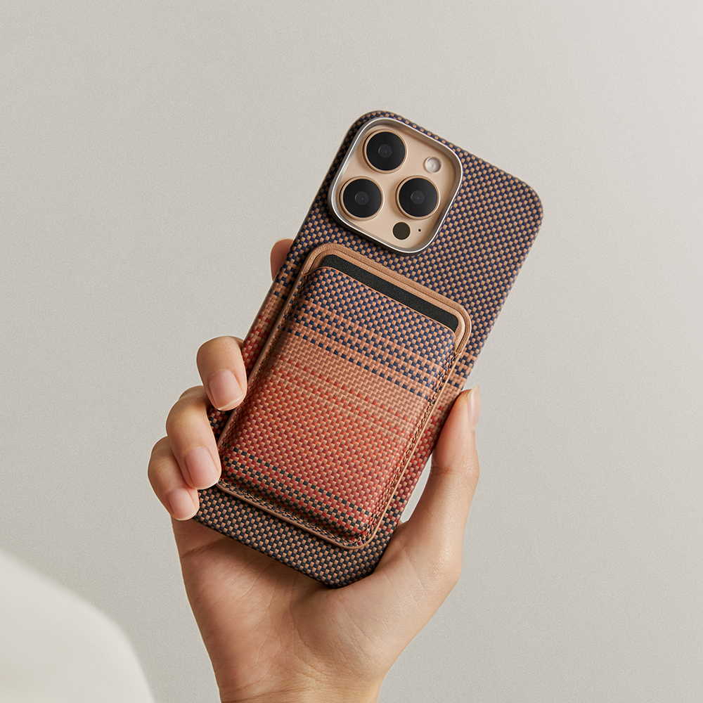 Pitaka Magnetic Woven Serisi Aramid Fiber Magnetik Kartlık - 42