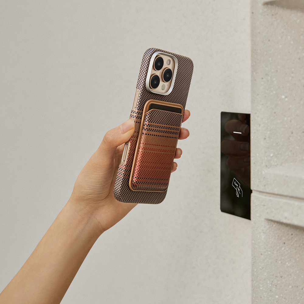 Pitaka Magnetic Woven Serisi Aramid Fiber Magnetik Kartlık - 46