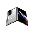 Galaxy Z Fold 7 Kılıf M-safe Şarj Özellikli Airbagli Raptic Shield Serisi Şeffaf Arka Yüzey Kapak - 1