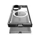 Galaxy Z Fold 7 Kılıf M-safe Şarj Özellikli Airbagli Raptic Shield Serisi Şeffaf Arka Yüzey Kapak - 4