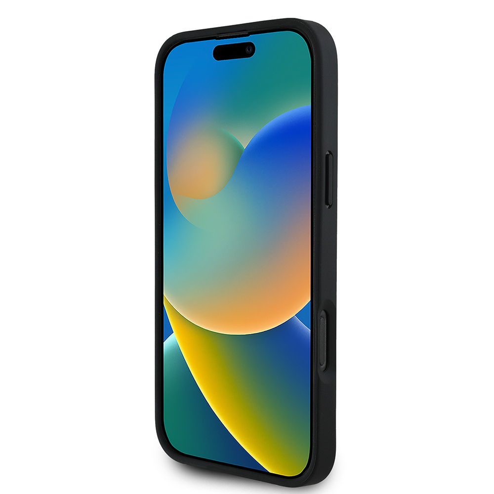 Apple iPhone 16 Pro Uyumlu Kılıf Aston Martin Orjinal Lisanslı M-safe Şarj Özellikli PU Deri Alonso 14 Baskılı Kapak - 4
