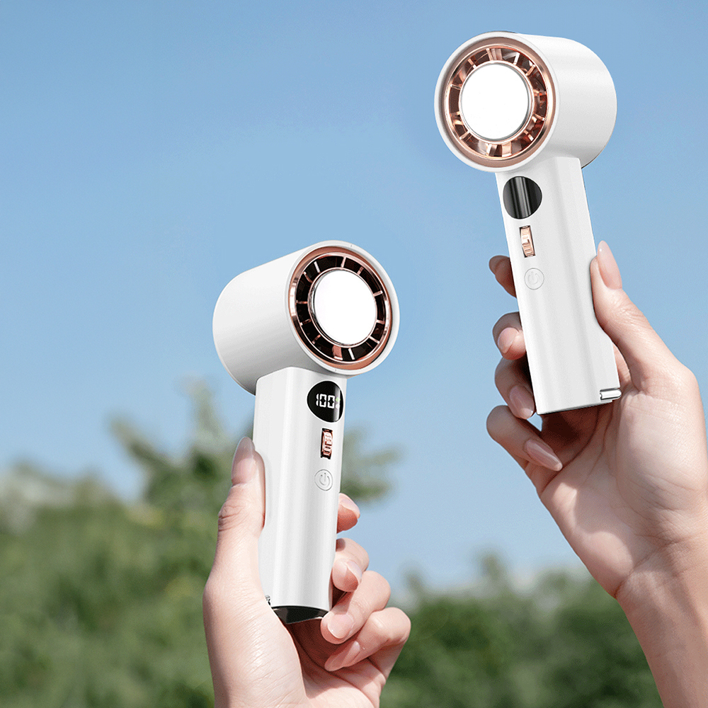 Wiwu Wi-FS016 Dijital LED Göstergeli Soğutucu El Fanı - 7