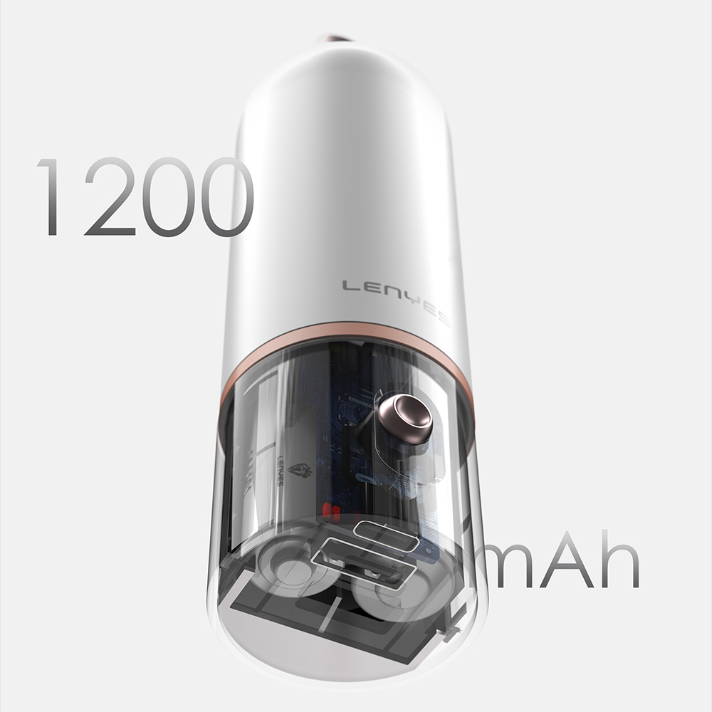 Lenyes LHF12 Powerbank Özellikli 3 Kademeli Portatif Soğutucu El Fanı - 2