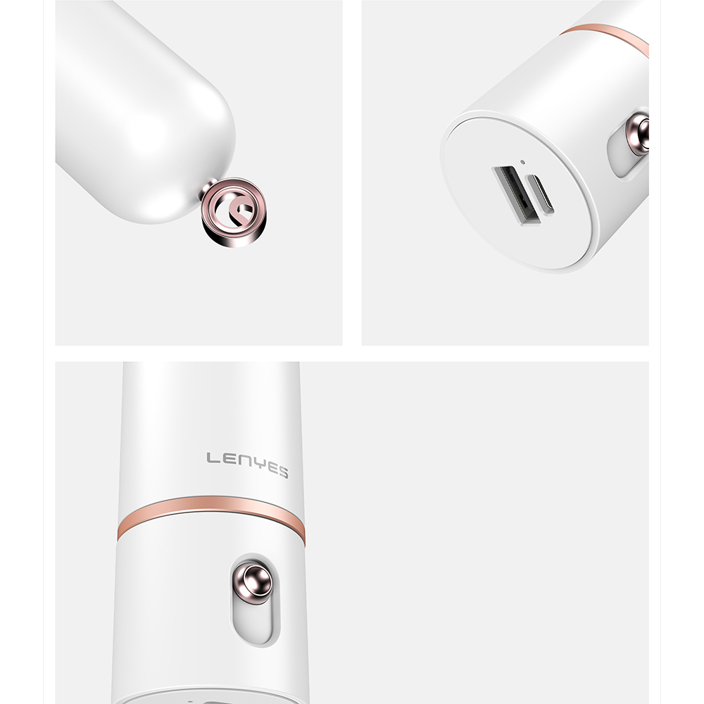 Lenyes LHF12 Powerbank Özellikli 3 Kademeli Portatif Soğutucu El Fanı - 3