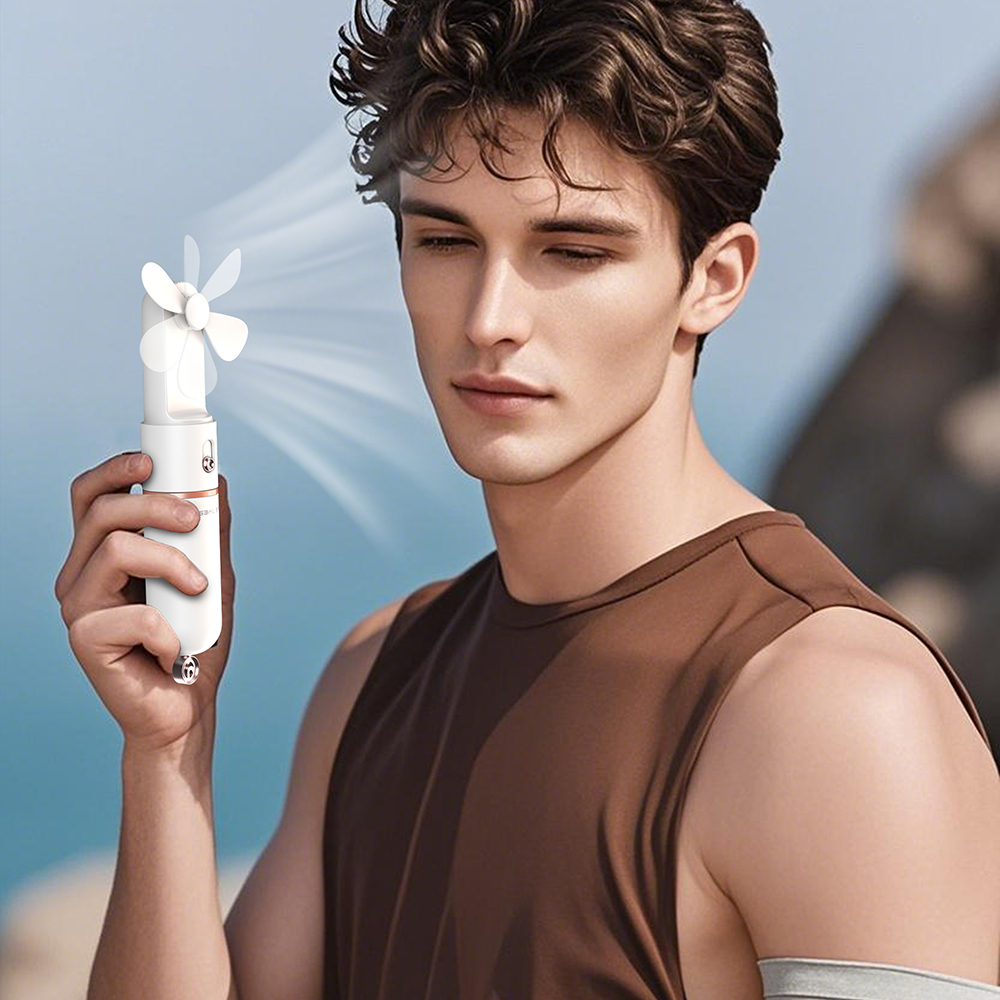 Lenyes LHF12 Powerbank Özellikli 3 Kademeli Portatif Soğutucu El Fanı - 4