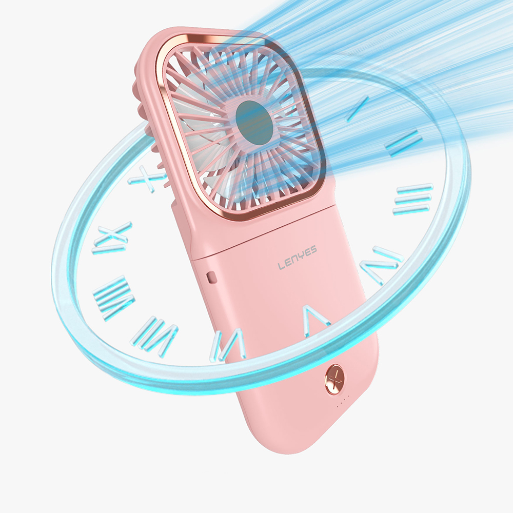 Lenyes LHF13 Powerbank Özellikli Standlı Portatif Soğutucu El Fanı - 2