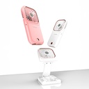 Lenyes LHF13 Powerbank Özellikli Standlı Portatif Soğutucu El Fanı - 4