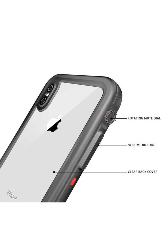 Apple iPhone XS Max Uyumlu Kılıf Zore 1-1 Su Geçirmez Kılıf