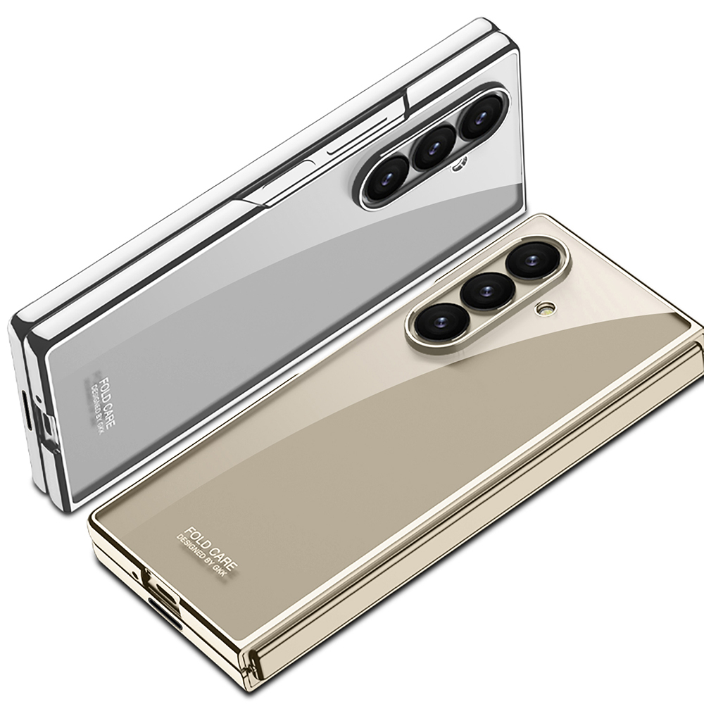 Galaxy Z Fold 7 Kılıf Zore Full Camlı Kıpta Kapak - 6