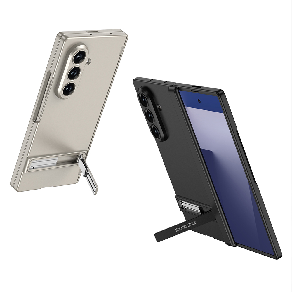 Galaxy Z Fold 7 Kılıf Zore Kıpta Standlı Kapak - 2