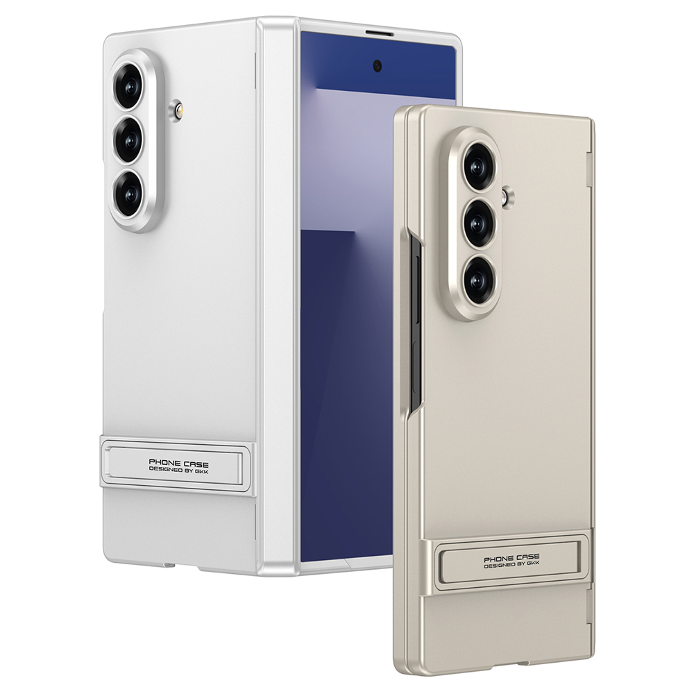 Galaxy Z Fold 7 Kılıf Zore Kıpta Standlı Kapak - 3