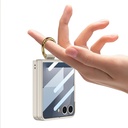 Samsung Galaxy Z Flip Uyumlu 7 Kılıf M-safe Şarj Özellikli Zore Kıpta Yüzüklü Flip Sert Kapak - 4