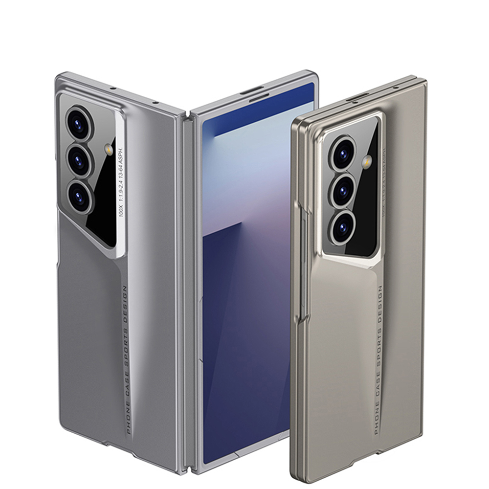 Galaxy Z Fold 7 Kılıf Ultra İnce Kamera Korumalı Sert Rubber Zore Procase Kapak - 4