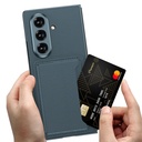 Galaxy Z Fold 7 Suni Deri Arka Yüzey Zore Kartlıklı Kıpta Silikon Kapak - 4