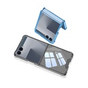 Samsung Galaxy Z Flip Uyumlu 7 Kılıf Zore Full Camlı Kıpta Kapak - 3