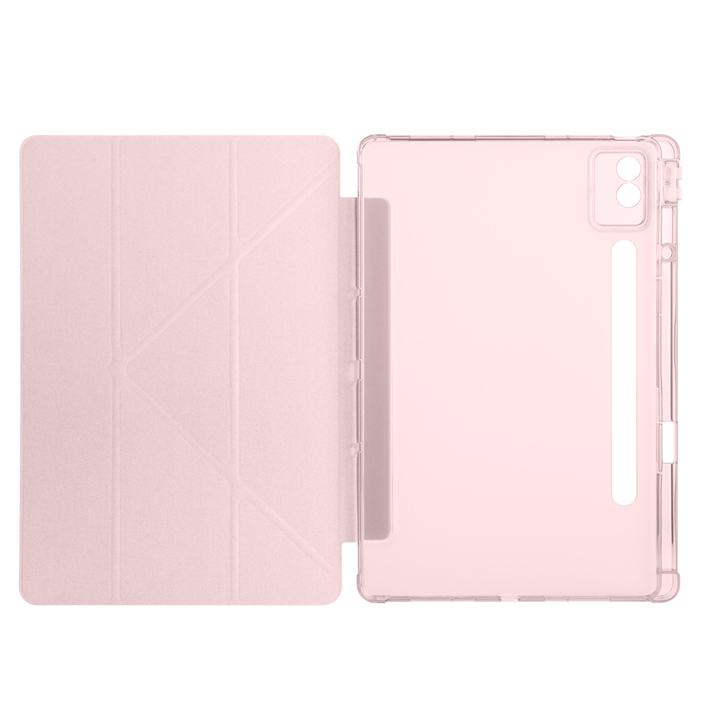 Lenovo Idea Tab Pro 12.7 TB-373FU Kılıf Zore Tri Folding Kalem Bölmeli Standlı Kılıf - 14