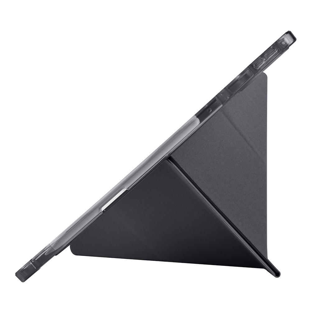 Lenovo Idea Tab Pro 12.7 TB-373FU Kılıf Zore Tri Folding Kalem Bölmeli Standlı Kılıf - 17