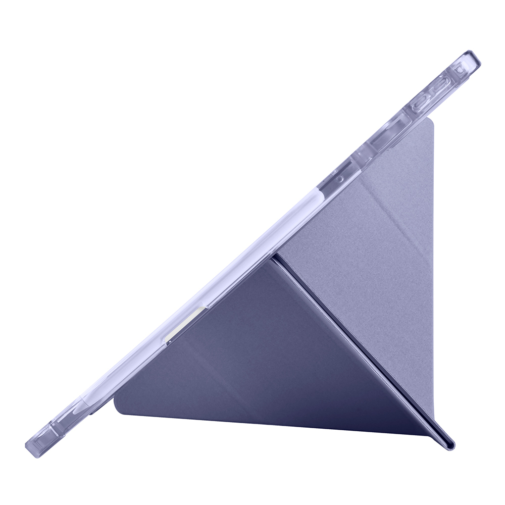 Lenovo Idea Tab Pro 12.7 TB-373FU Kılıf Zore Tri Folding Kalem Bölmeli Standlı Kılıf - 20