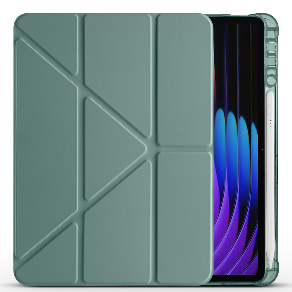Xiaomi Pad 7 Kılıf Zore Tri Folding Kalem Bölmeli Standlı Kılıf - 2