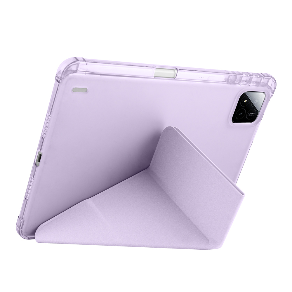Xiaomi Pad 7 Kılıf Zore Tri Folding Kalem Bölmeli Standlı Kılıf - 21