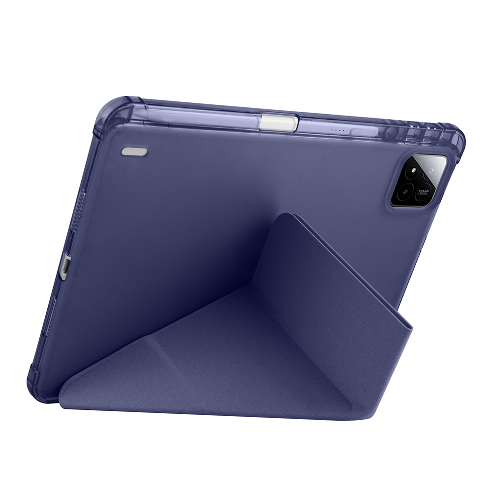 Xiaomi Pad 7 Kılıf Zore Tri Folding Kalem Bölmeli Standlı Kılıf - 22