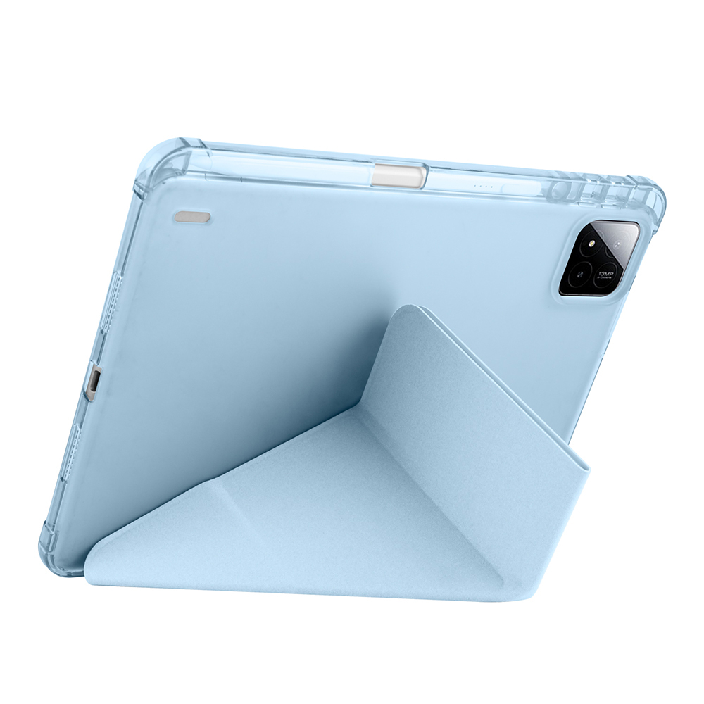 Xiaomi Pad 7 Kılıf Zore Tri Folding Kalem Bölmeli Standlı Kılıf - 23