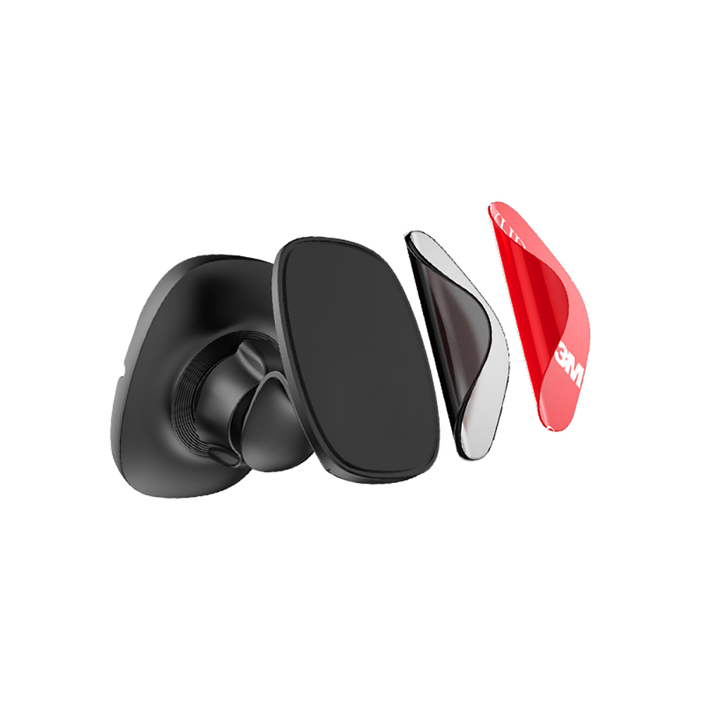 Recci RHO-C18 Güçlü Magnetik 360 Derece Dönebilen Düz Zemin Araç Telefon Tutucu - 6