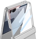 Samsung Galaxy Z Flip Uyumlu 7 Kılıf Zore Kıpta Standlı Kapak - 5