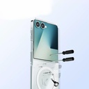 Samsung Galaxy Z Flip Uyumlu 7 Kılıf Kamera Korumalı M-safe Sert PC Zore Porto Kapak - 8