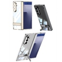 Galaxy Z Fold 7 Kılıf Kamera Korumalı Şeffaf Tasarımlı Zore Lego Standlı Kapak - 3