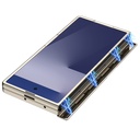 Galaxy Z Fold 7 Kılıf Kamera Korumalı Şeffaf Tasarımlı Zore Lego Standlı Kapak - 5